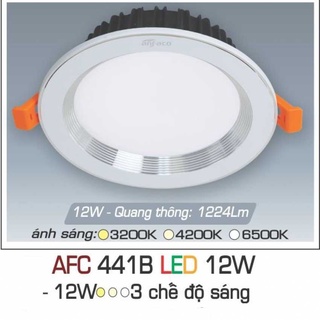 Đèn  LED âm trần downlight Anfaco AFC 441B