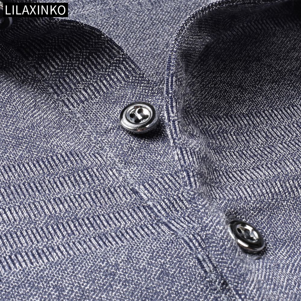 Áo Thun Polo Cotton Tay Dài Kẻ Sọc 3 Màu Thời Trang Thu Đông Cho Nam