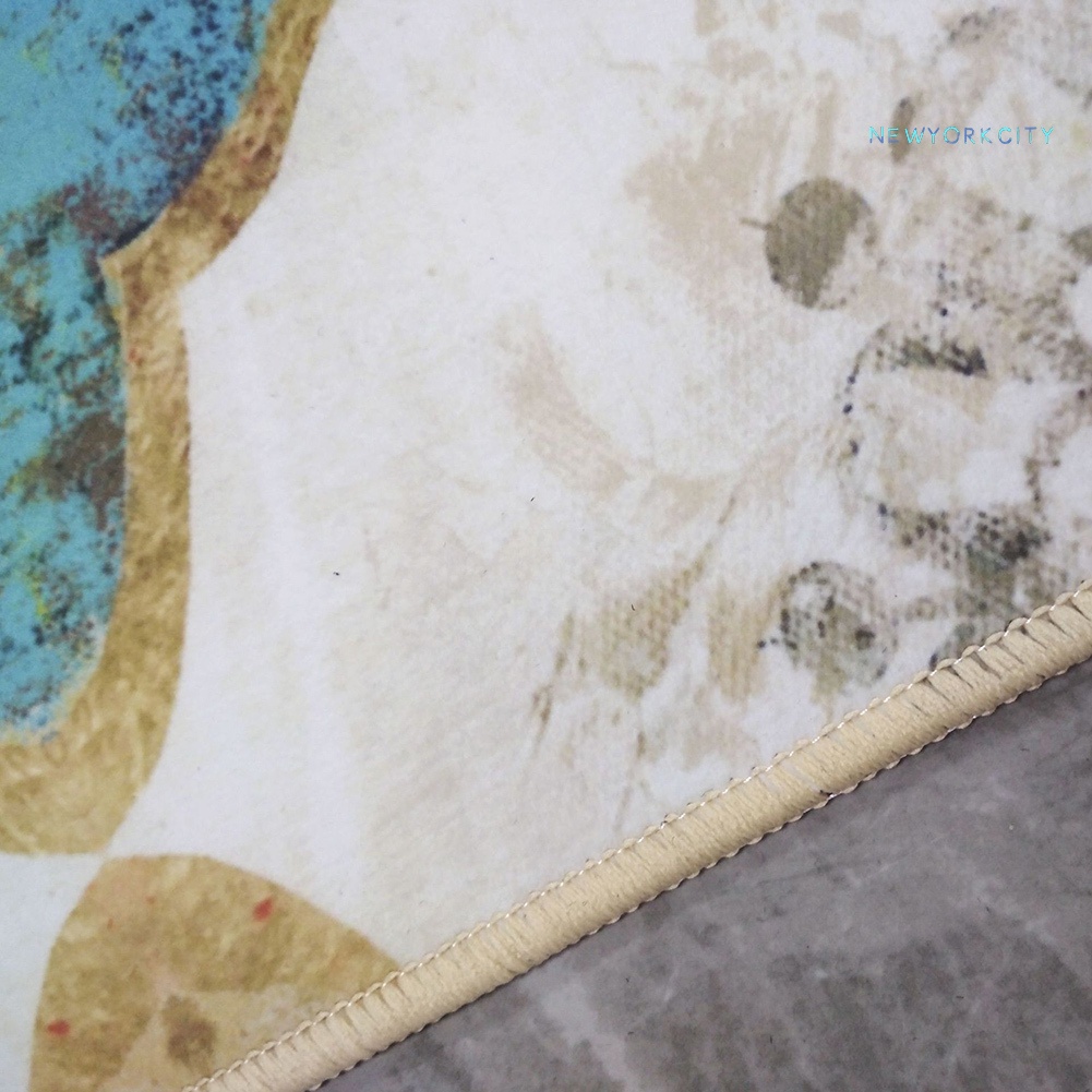 Thảm Chùi Chân Chống Trượt Họa Tiết Hình Học Trang Trí Nhà Cửa