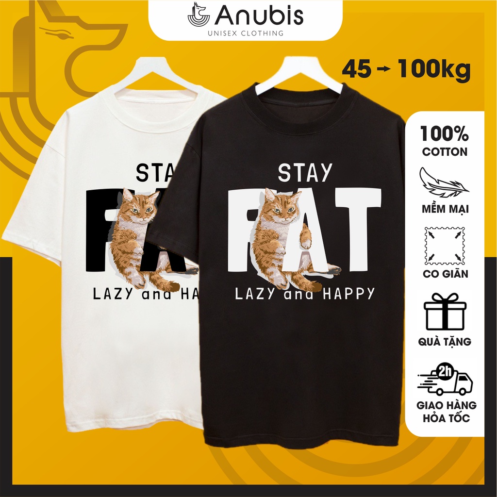 Áo Thun Unisex Mèo Mập  Anubis Store