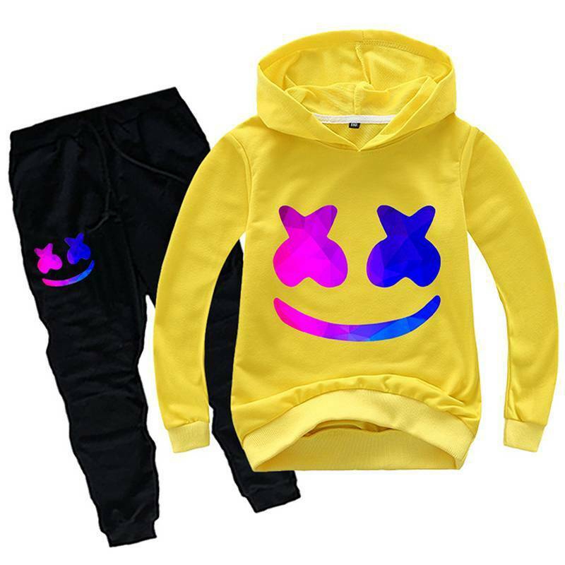 Bộ Áo Tay Dài Có Túi Giữ Ấm 2 Tay Và Nón Hoodie+Quần Dài Thun Họa Tiết 3d Cho Các Bé Nhỏ Sơ Sinh