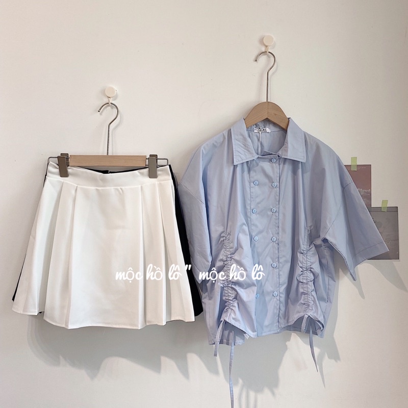 Sơ mi thô hàn rút hai bên  ( ảnh thật tự chụp ) | BigBuy360 - bigbuy360.vn