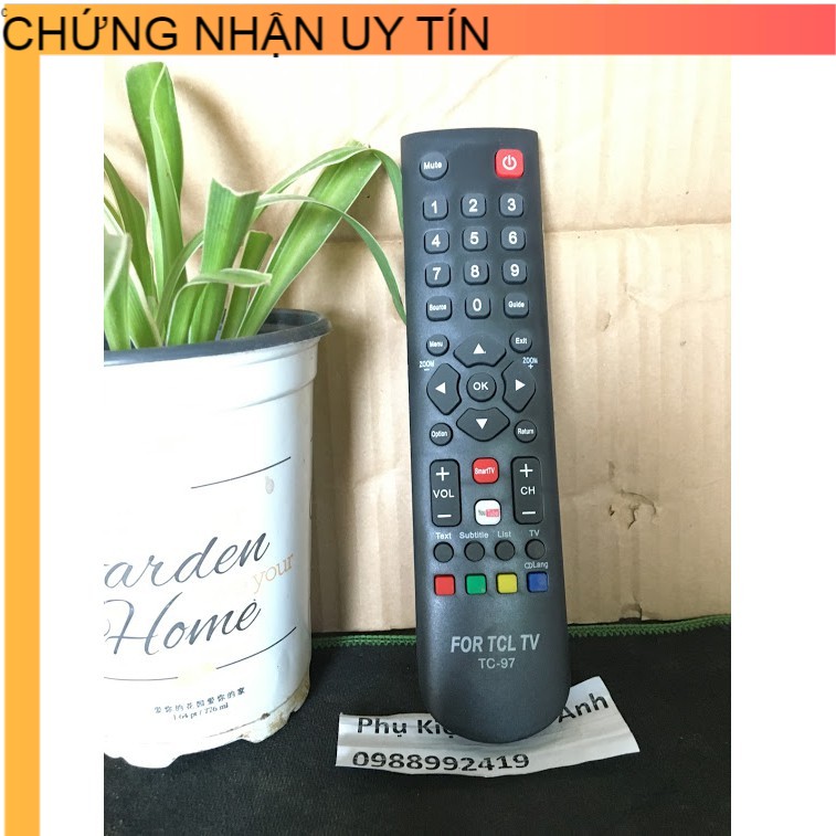 Điều Khiển TiVi TCL,Remote Điều Khiển TiVi TCL Thay thế LED