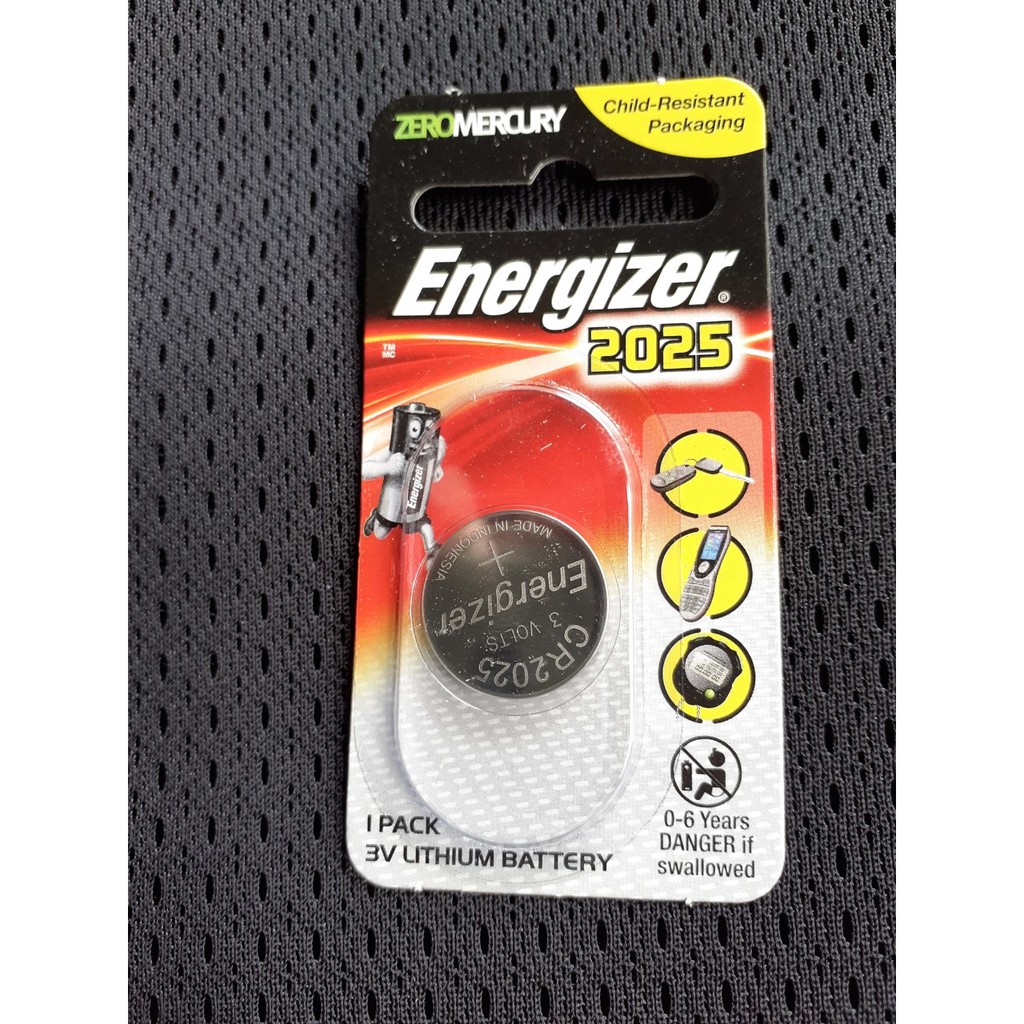 Pin CR2025 Energizer 3V vỉ 1 viên