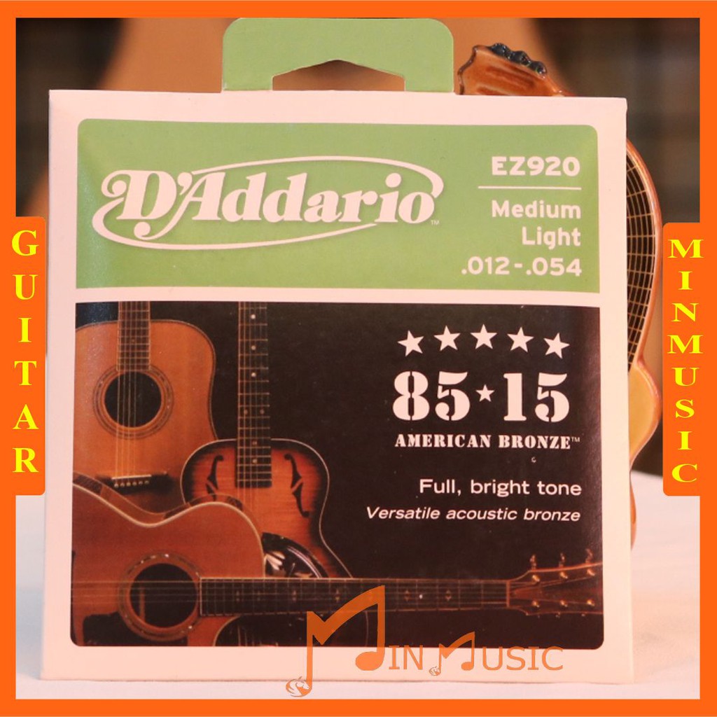 Dây Đàn Guitar Acoustic D'Addario EXP16 [Size 12]