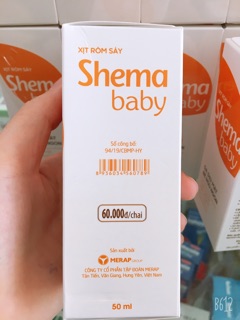 Xịt rôm sảy Shema BaBy (50ml)