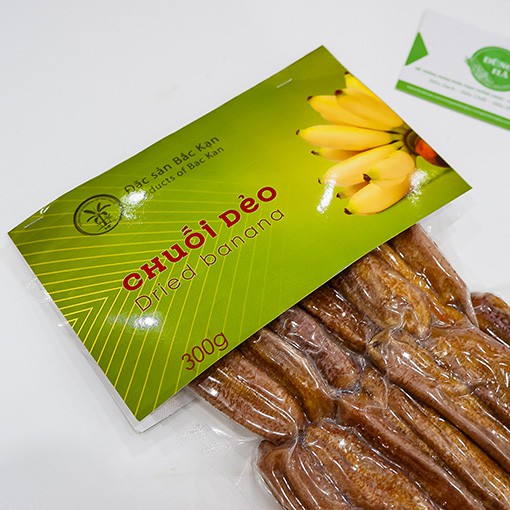 Chuối sấy dẻo túi 250 gram nguyên chất 100%