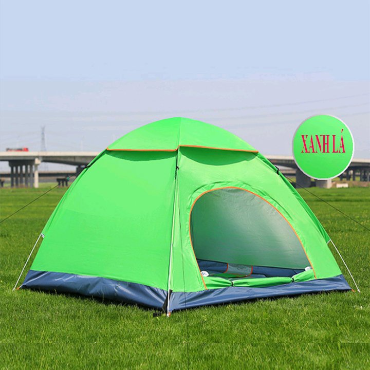 Lều cắm trại 2M*2M lều dã ngoại picnic tự bung 4-6 người lều phượt gấp gọn chống nắng, chống nước khi đi du lịch