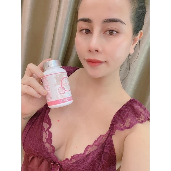 Colagen thủy phân và Kẹo nở ngực Hayuki (combo trẻ mãi ko già) 24