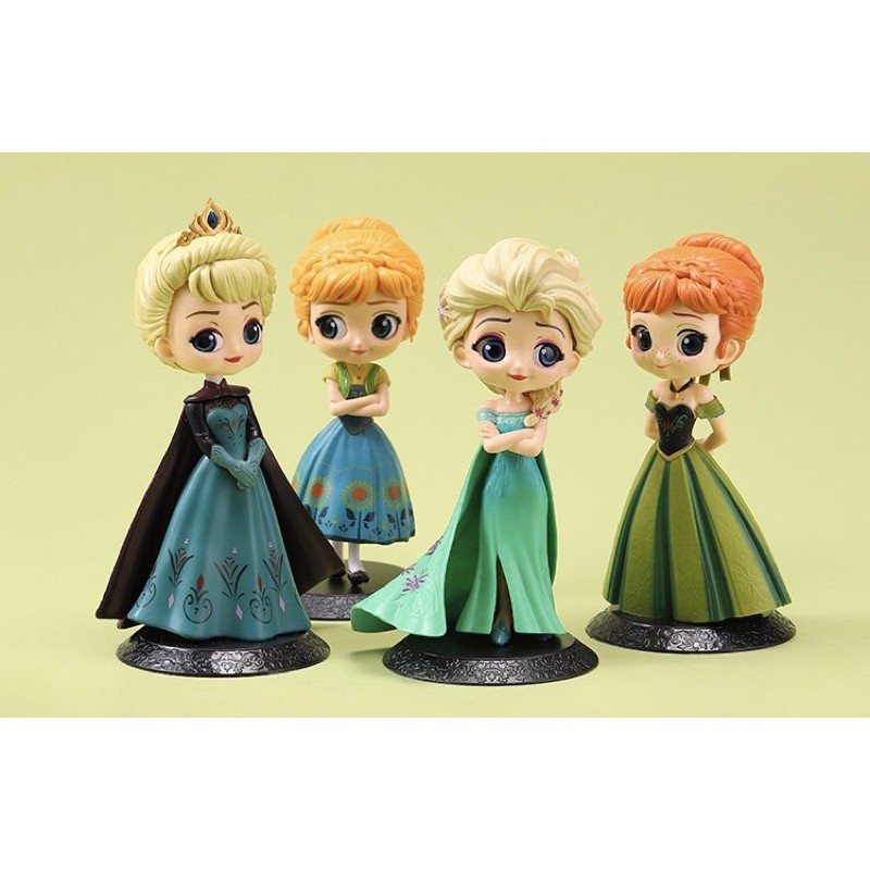 6 mẫu chọn lựa 💕💕 Mô Hình Q Posket Nữ hoàng Elsa - Công chúa Anna 💕💕
