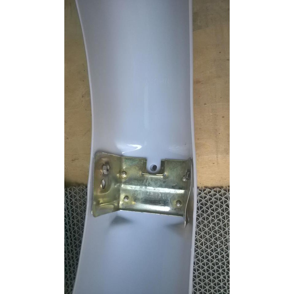 dè trước + sau cho honda 67 - nhựa trắng ngà