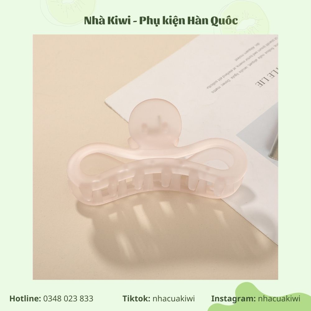 Kẹp tóc/ Kẹp càng cua kiểu nơ phong cách thanh lịch, nhẹ nhàng