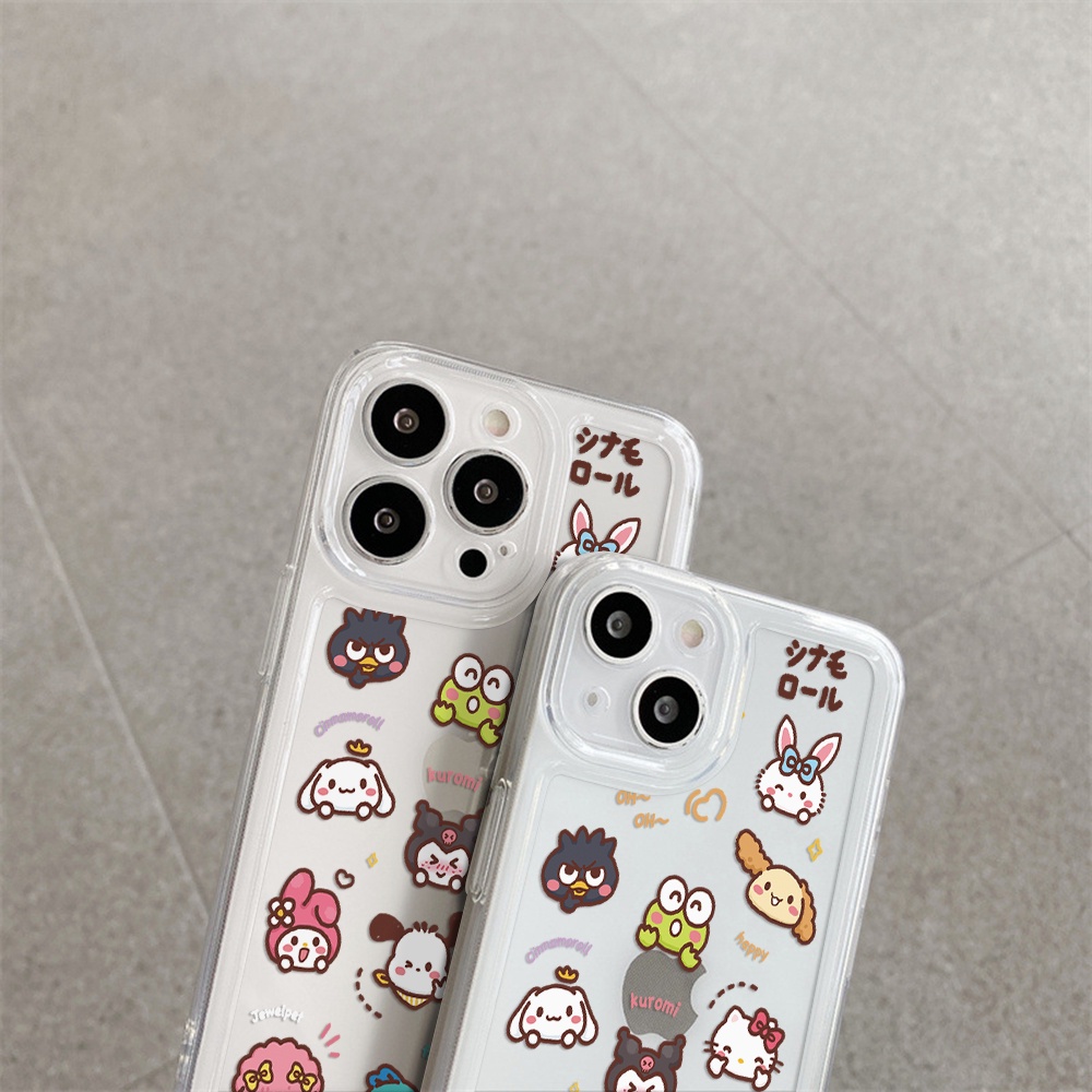 Ốp Điện Thoại Mềm Trong Suốt Chống Sốc In Họa Tiết Cho iPhone 11 13 12 X XS Pro Max XR 12 13