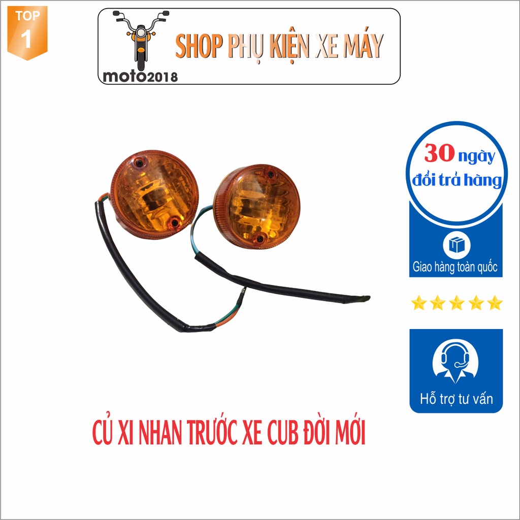✚◙❈Củ xi nhan TRƯỚC dành cho xe CUB đời mới- SPA-923 (8113)