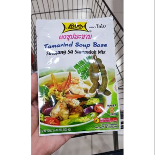 3 gói lobo gia vị hỗn hợp me 40gr