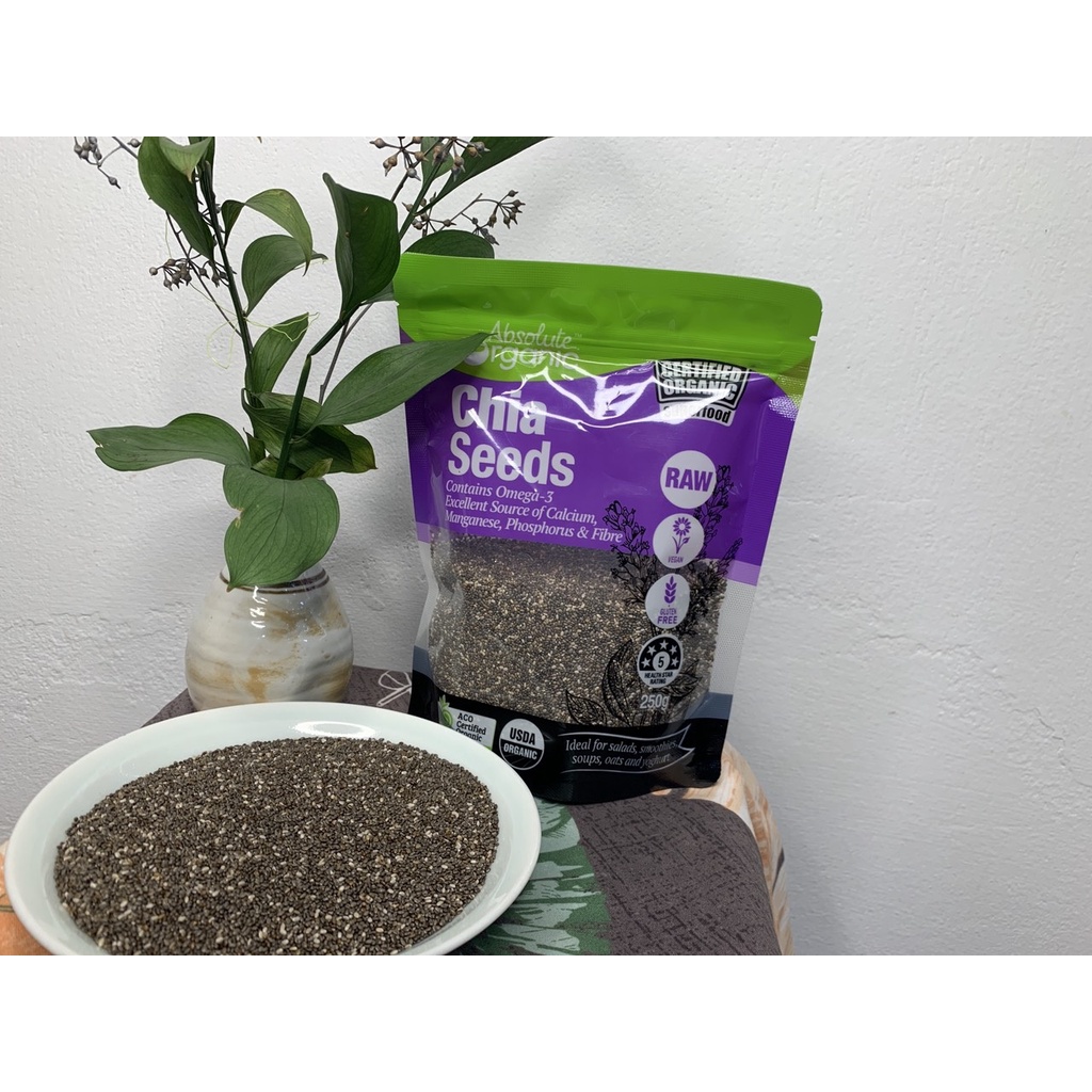 Hạt Chia Seed nhập khẩu Úc - Organic Hữu Cơ