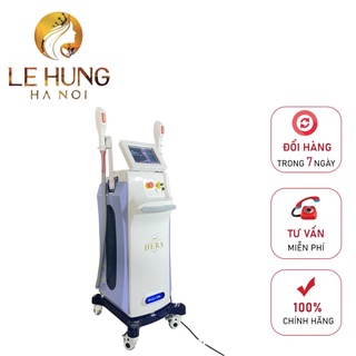 MÁY TRIỆT LÔNG HERA 2022 triệt lông và trẻ hóa 2 tay cầm máy bảo hành 12 tháng giao máy toàn quốc cam kết máy loại 1