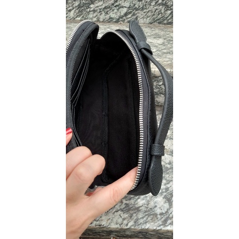 Clutch cầm tay da bò cao cấp có dây đeo
