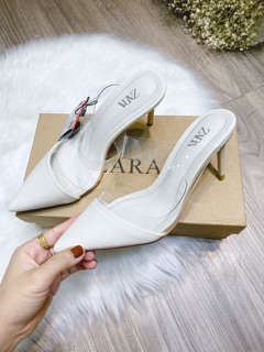 Guốc Zara mũi nhọn