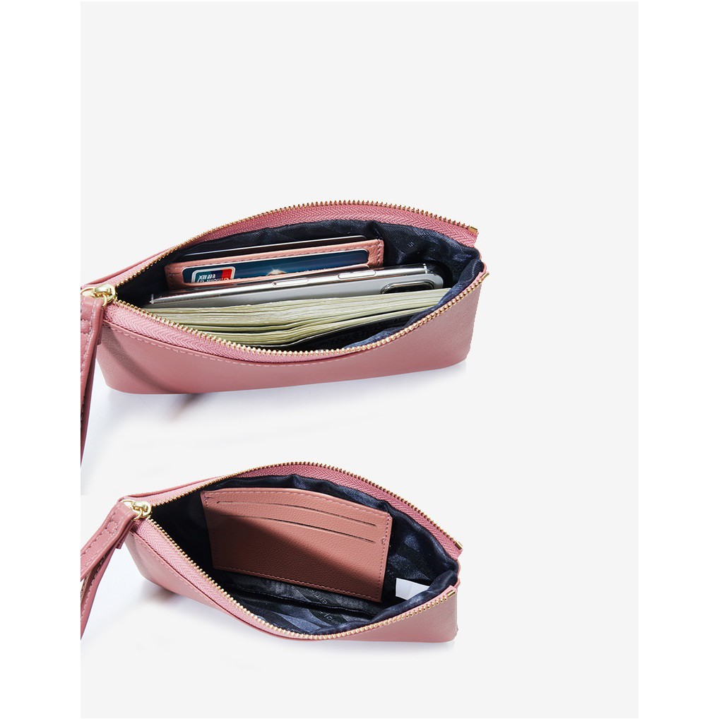 ví Forever Young mẫu dài xinh đựng vừa điện thoại 6,2inch, thẻ ngân hàng, tiền mặt, giấy tờ dễ dàng di chuyển - VI00330 | BigBuy360 - bigbuy360.vn