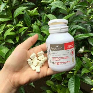 Kẽm Zinc cho bé dạng kẹo sữa 120 viên