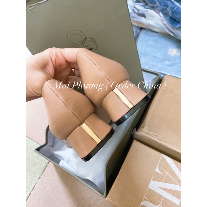 GIÀY BE PHỐI MŨI ĐEN