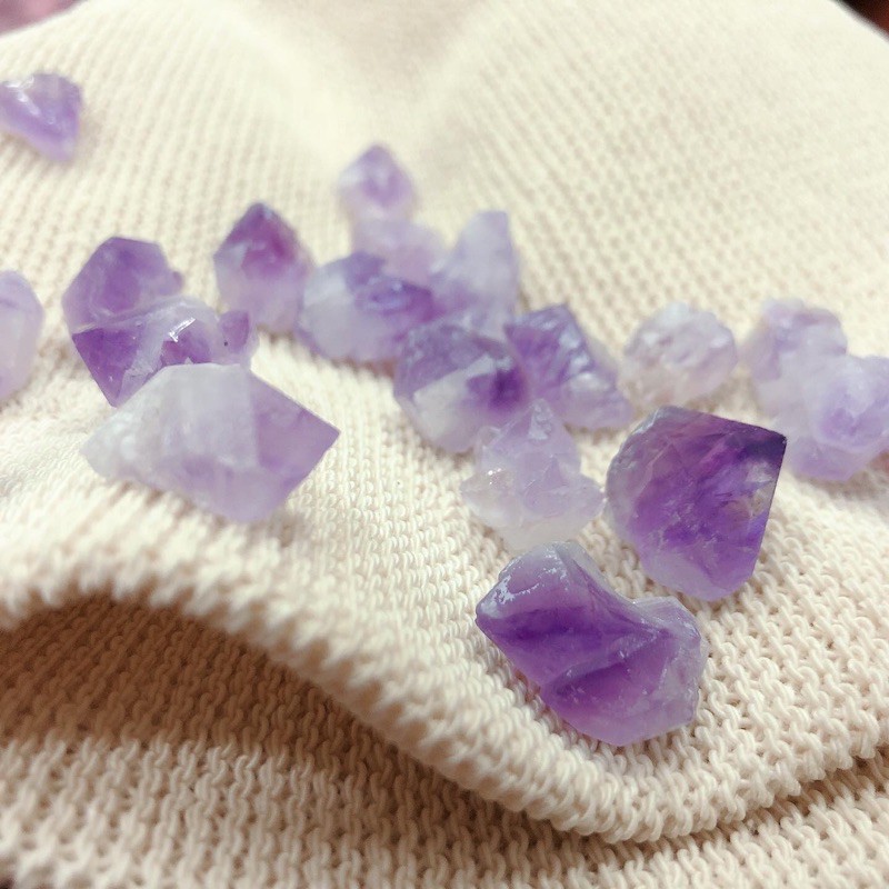 Amethyst mầm tím đậm màu đẹp