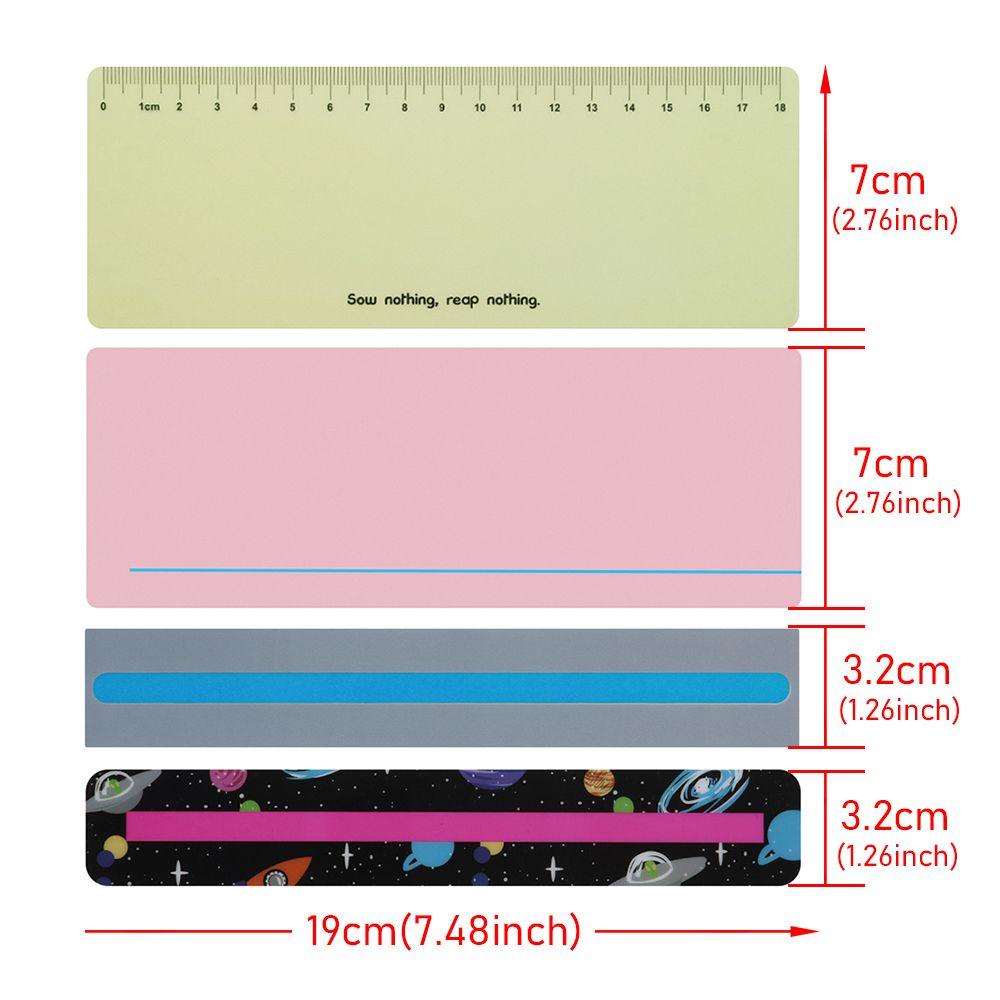 Bộ 8 Cuộn Băng Keo Nhựa PVC Đánh Dấu Trang Sách Nhiều Màu Sắc