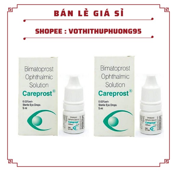 [100033 - kèm cọ] Dưỡng Mi Careprost Ấn Độ 5ml