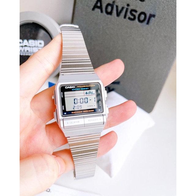 ĐỒNG HỒ CASIO CHÍNH HÃNG DÀNH CHO NAM DÂY SILVER