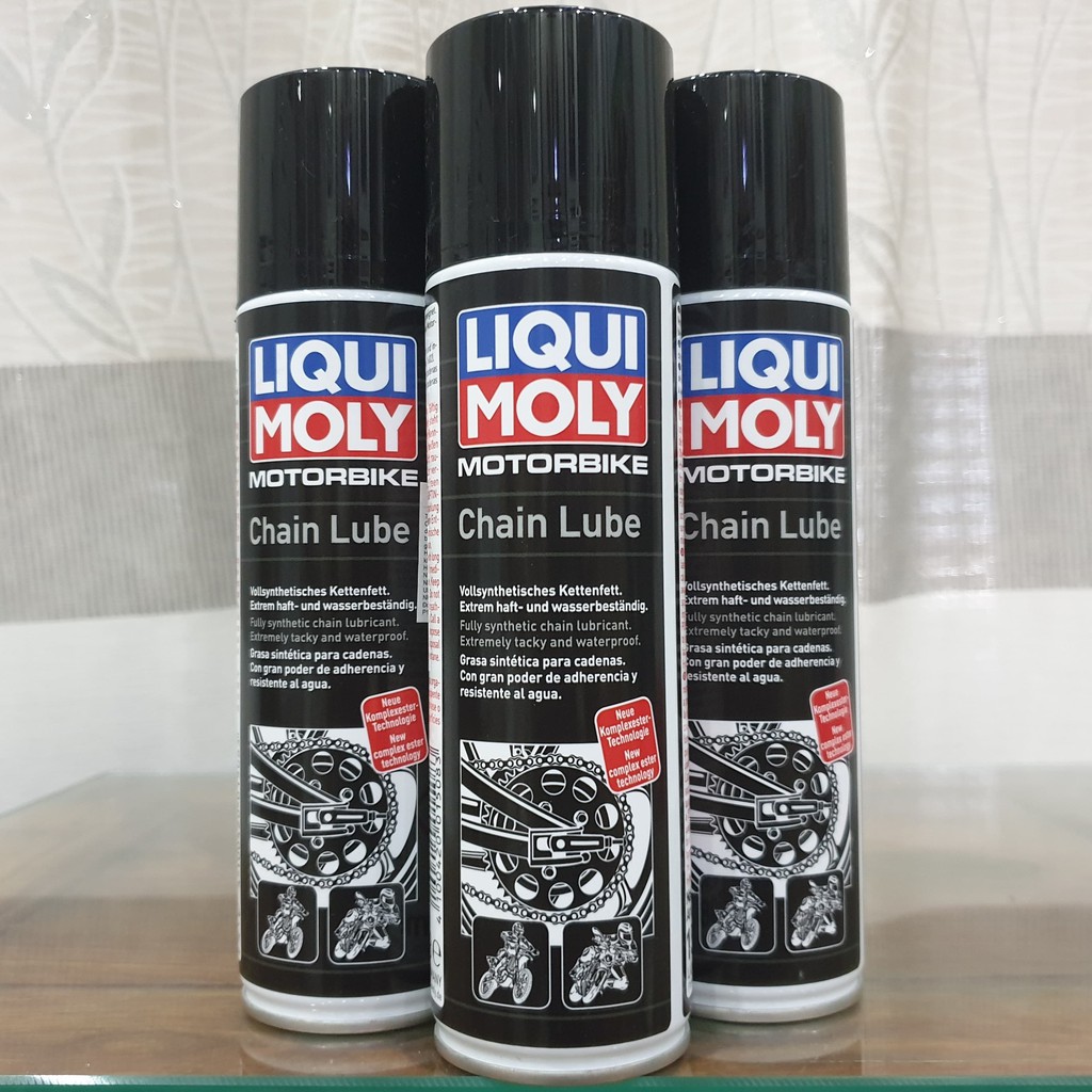 Chai xịt dưỡng sên Liqui Moly Motorbike Chain-Lube 250ml