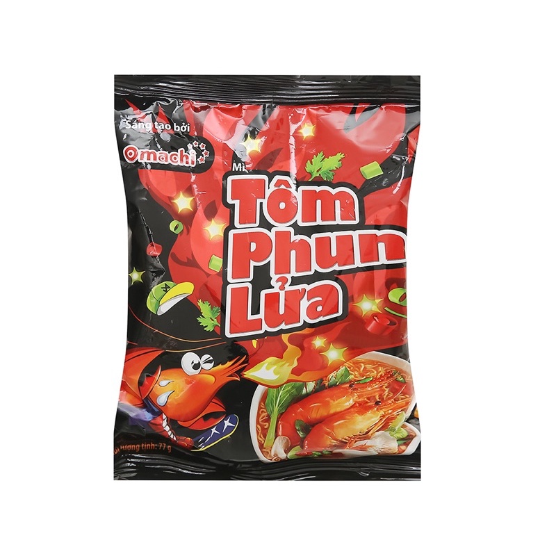 Mì Omachi Tôm phun lửa | BigBuy360 - bigbuy360.vn