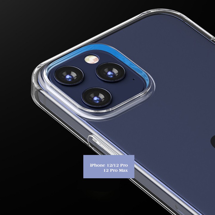 Ốp lưng cứng viền dẻo trong suốt iP 6plus/.../12promax - MINH AN SAIGON