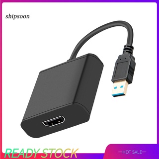 Cáp chuyển đổi video từ cổng USB 3.0 sang HDMI 1080P cho PC Laptop HDTV LCD TV