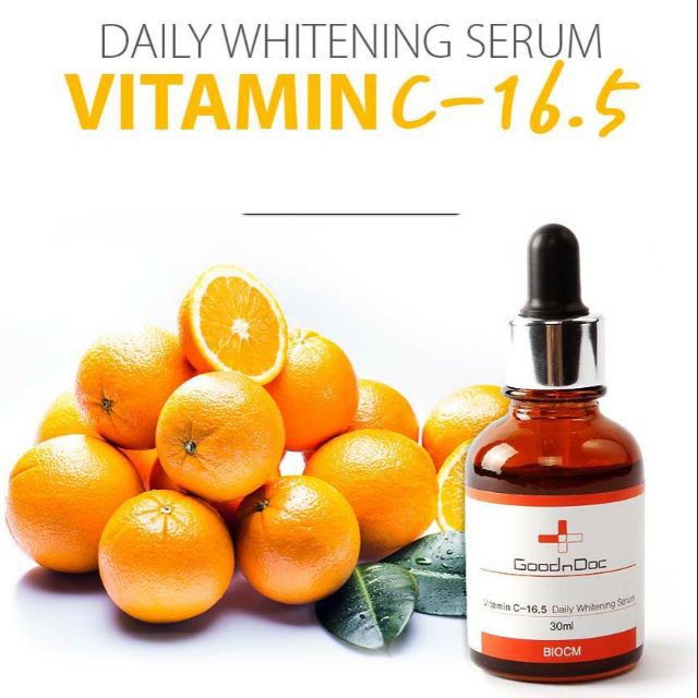 Serum Vitamin C Goodndoc Chống Lão Hóa, Dưỡng Trắng Da_ Vitamin C 16.5 Daily Whitening Serum, 30ml | BigBuy360 - bigbuy360.vn