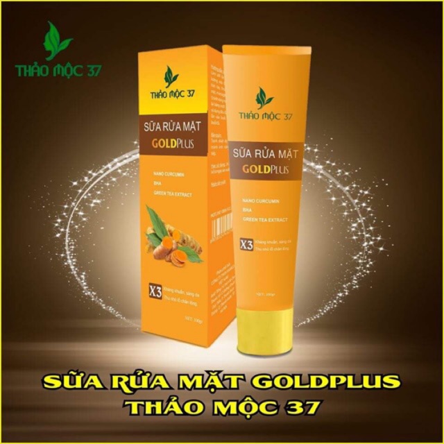 Sữa Rửa Mặt Gold Plus X3