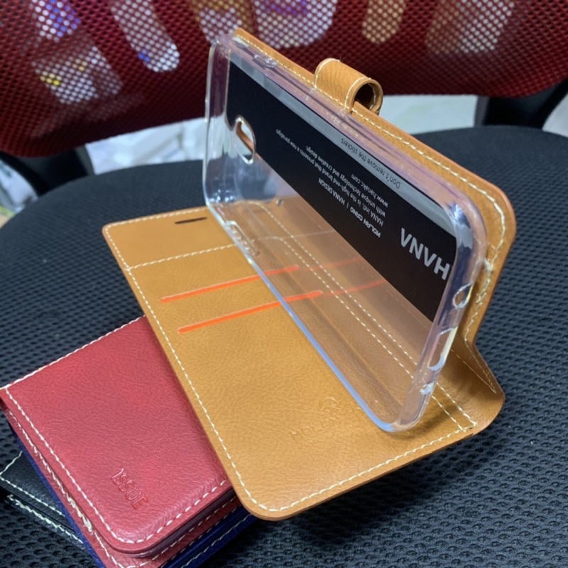 Bao da samsung J7 pro J730 dẻo kiểu ví có ngăn đựng thẻ card