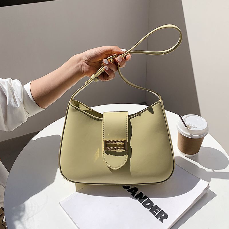 Ielgy Niche Túi Xách Đeo Vai Màu Trắng Thời Trang Mùa Hè Phổ Biến