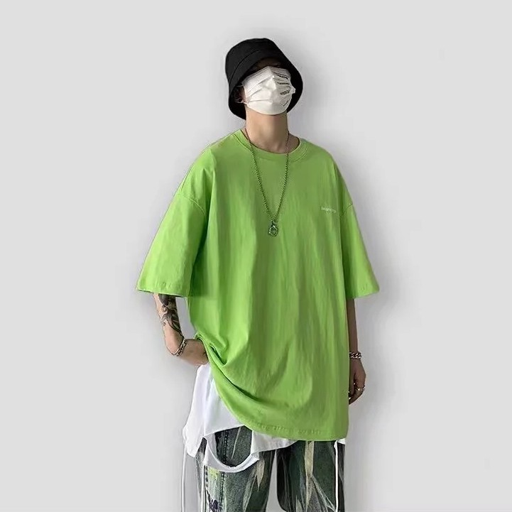 Áo thun tay ngắn màu trơn từ M-2XL gồm 6 màu tùy chọn