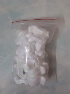 Hạt xốp sò trộn slime