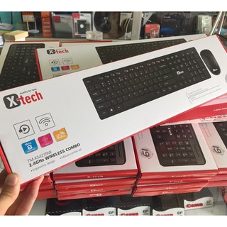 Bộ phím, Chuột quang không dây X-Tech TM-KM239W
