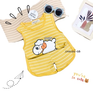 Minky mom_Bộ ba lỗ thun lạnh cho bé