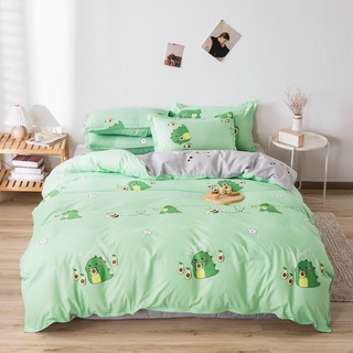 Set Cotton Poly Trái Bơ Hàng nhập Khẩu Nguyên Set 4 món