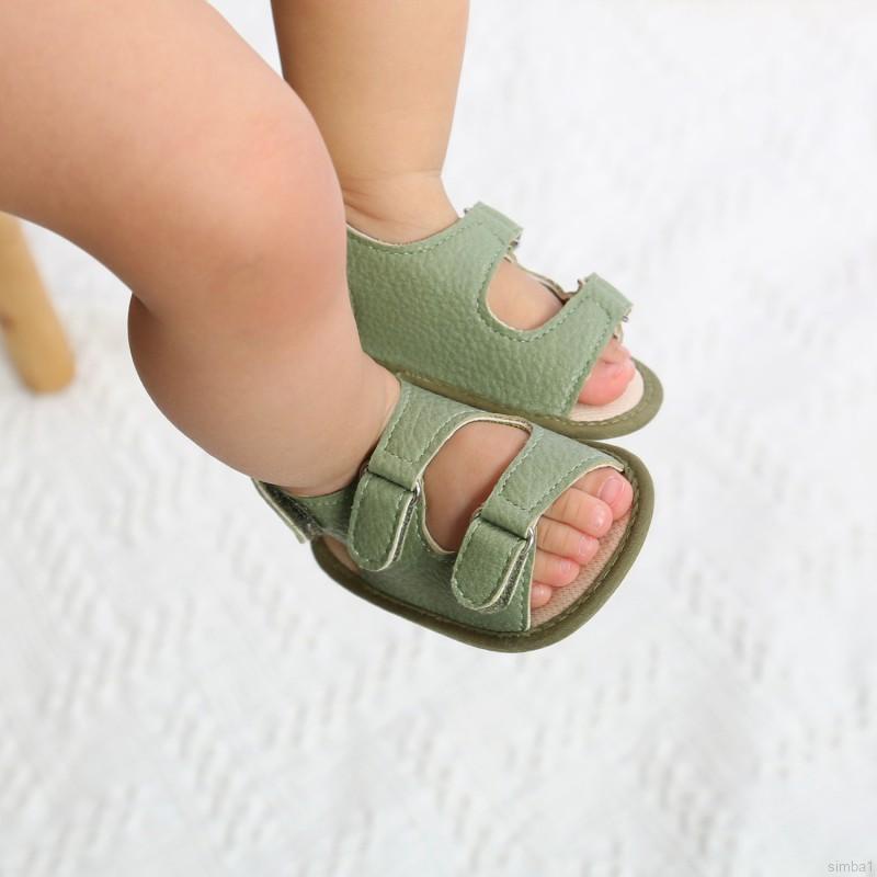 Xăng đan Đế Mềm Chống Trượt Thời Trang Cho Bé Trai Gái 0-18 Tháng Tuổi