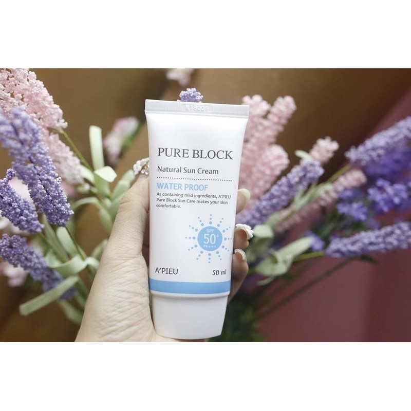 Kem chống nắng A’Pieu Pure Block Water Proof Natural Sun Cream SPF50+++