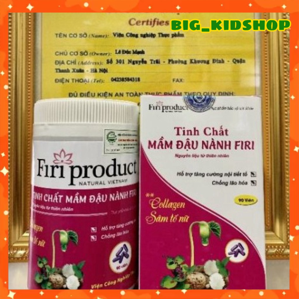 (Hàng chính hãng) Tinh chất mầm đậu nành Firi Hiệu quả 100% | BigBuy360 - bigbuy360.vn