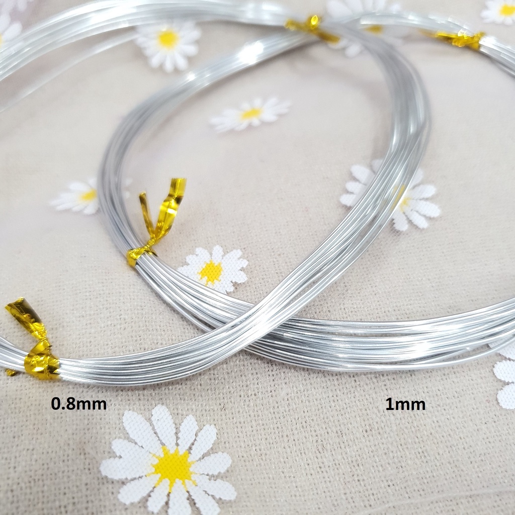 Kẽm Búp Bê Không Bọc Nhựa loại 0.8mm - 1.5mm - ada.crafts