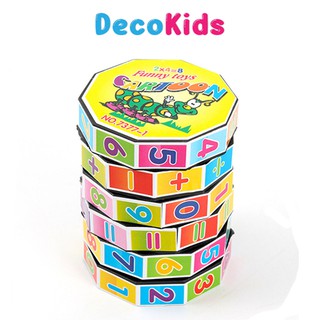 Đồ chơi rubik toán học giúp bé rèn luyện các phép tính hiệu quả