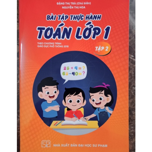 Sách - Bài Tập Thực Hành Toán Lớp 1 Tập 2