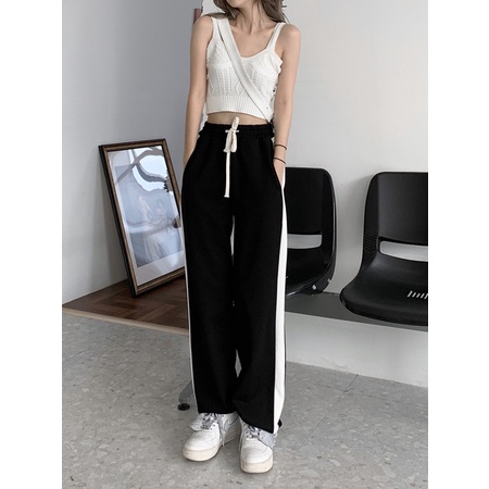 Quần thể thao SUXI lưng cao dáng rộng dành cho nữ có size lớn